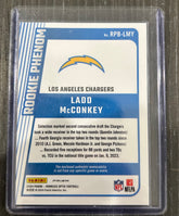 Donruss Optic Ladd McConkey Jersey Patch Card